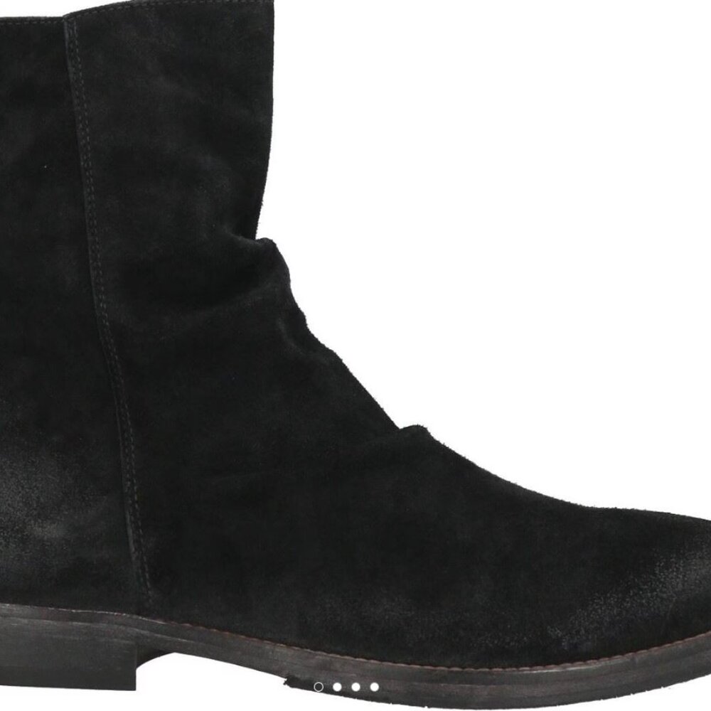MOMA ITALY Suede zip boots SZ 45